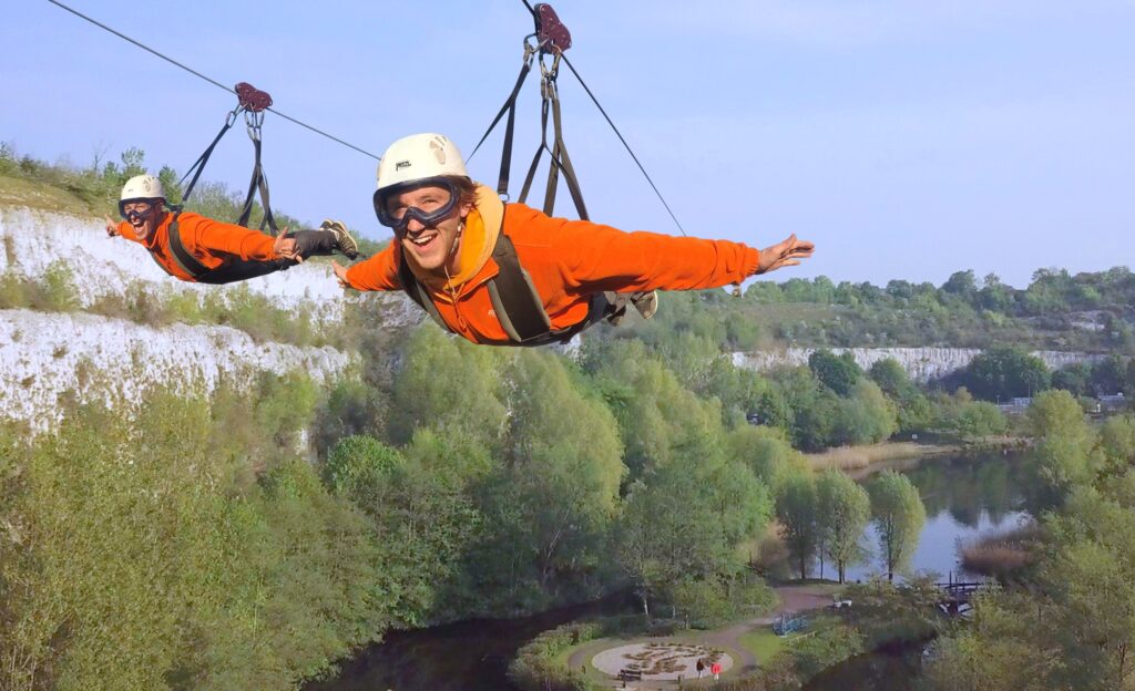  longest and fastest zip wire in England