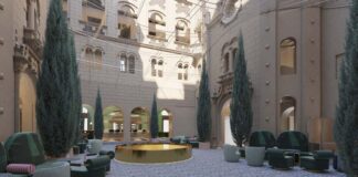 W Budapest - Courtyard