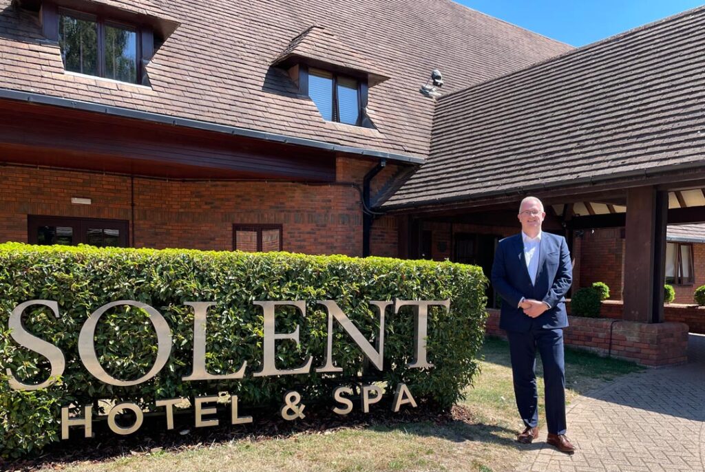 Nathan Chart, General Manager at Solent Hotel and Spa