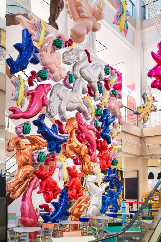 DREAM ON AT SELFRIDGES ATRIUM ART INSTALLATION BY KATIE STOUT PHOTOGRAPHY BY LEWIS RONALD 2 Large